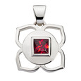 Basis-Zentrum - Chakra - Anhänger - mit Zirkonia Basis-Zentrum - Chakra - Anhänger - mit Zirkonia
