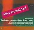 Bedingungen geistiger Forschung, Audio-MP3-Download Bedingungen geistiger Forschung, Audio-MP3-Download