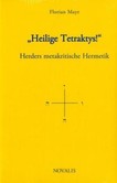 'Heilige Tetraktys!' 'Heilige Tetraktys!'