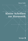 Kleine Schriften zur Harmonik Kleine Schriften zur Harmonik