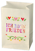 Lichttütenbotschaft Frieden, Lichttüte Lichttütenbotschaft Frieden, Lichttüte