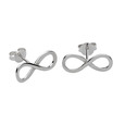 Liegende Acht - Ohrstecker