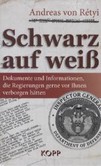 Schwarz auf weiß Schwarz auf weiß