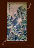 Unterwegs am Huang Shan-Berg Kunstprint der traditionellen chinesischen Malerei Unterwegs am Huang Shan-Berg Kunstprint der traditionellen chinesischen Malerei
