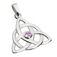 Verbundenheit - Anhänger - mit Amethyst Verbundenheit - Anhänger - mit Amethyst